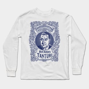 Ricardo Tanturi in Blue Long Sleeve T-Shirt